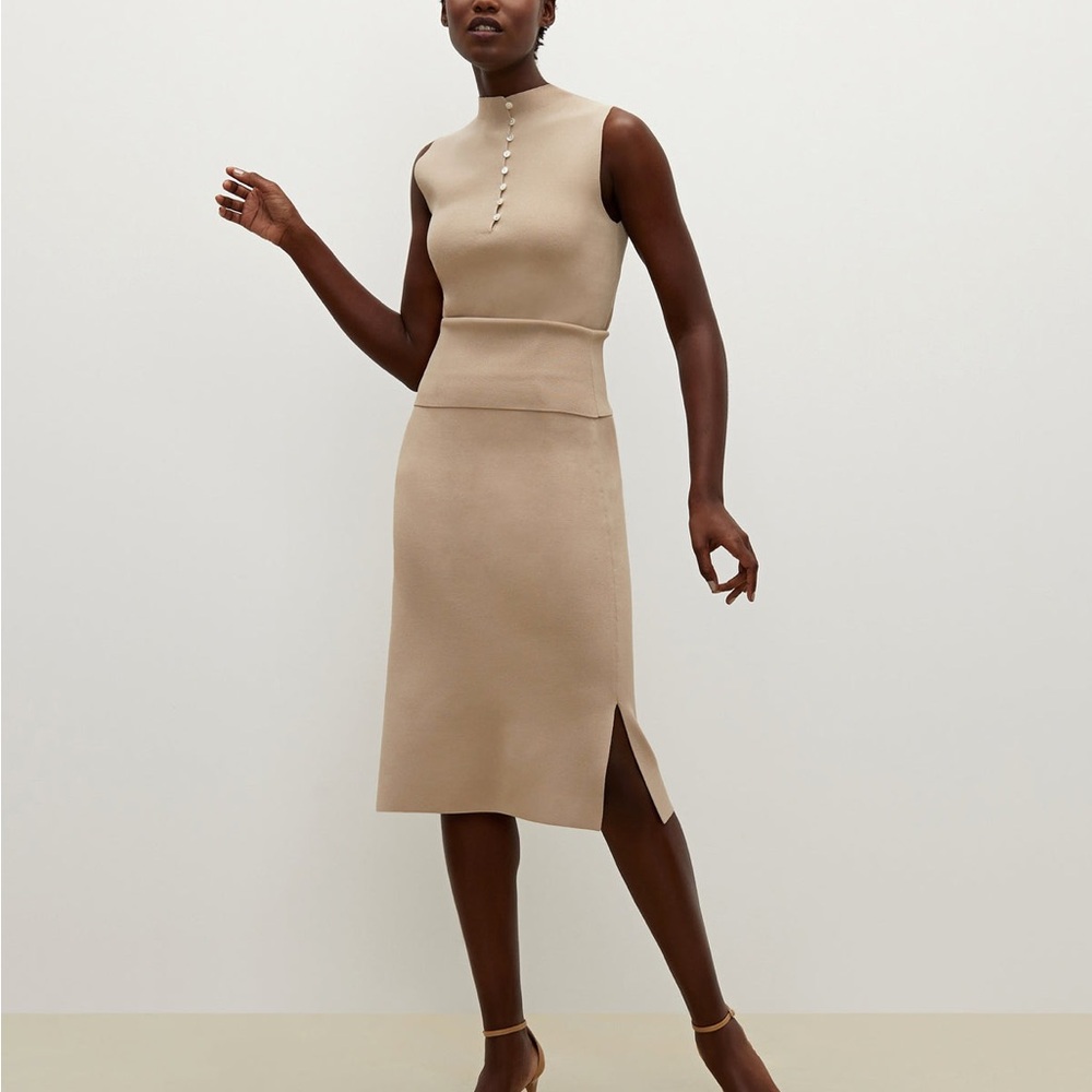 MM Lafleur Latte Malki Top & Harlem Skirt Set